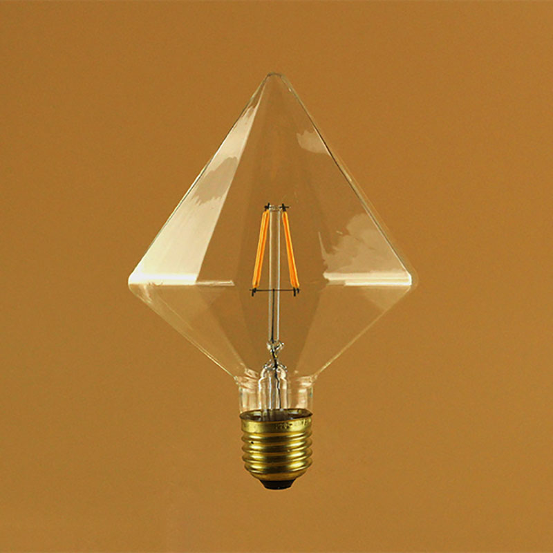 125D Diamond Shape LED Filament Bulb