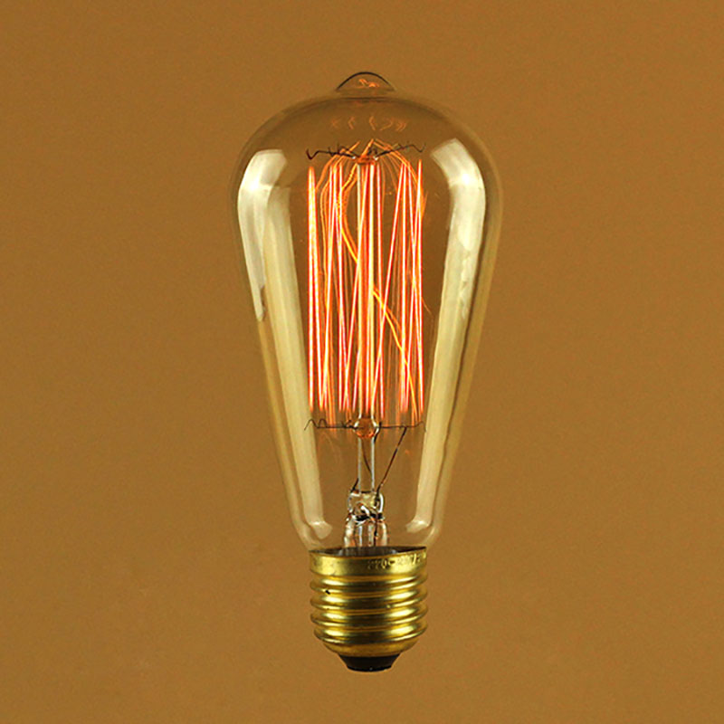 ST58 Taper shape Edison Vintage Bulb