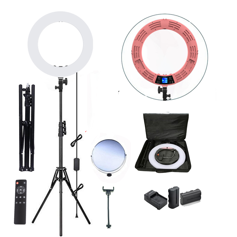 SM1888 II Digital LED Ring Light With Stand