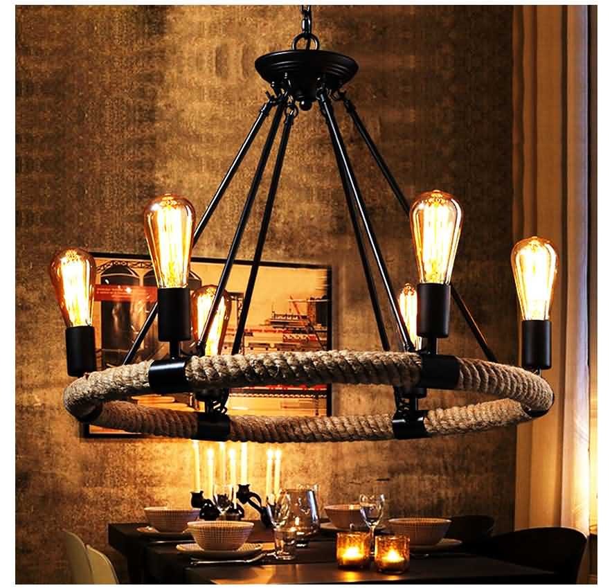 Village Retro Pendant Lamp