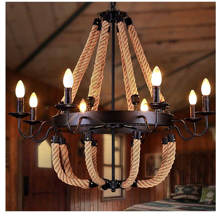 Village Retro Pendant Lamp