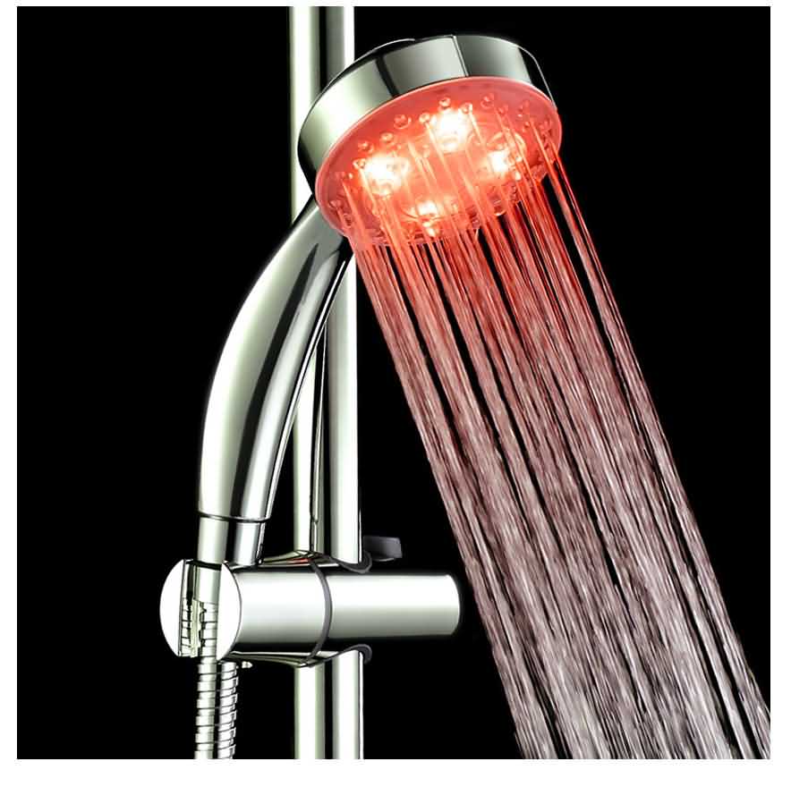 Hydroelectric Generation LED Shower Head