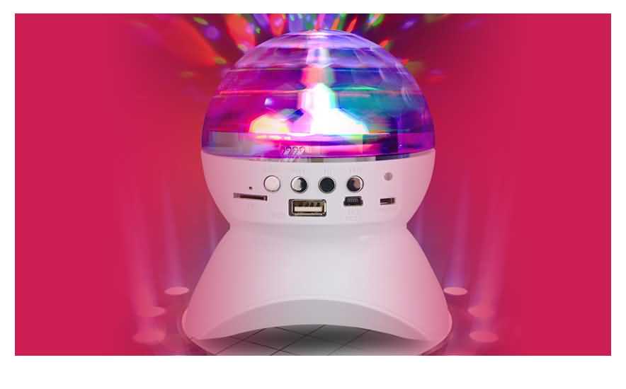 Decoration RGB Phone Disco Night Mini USB Magic Romantic Ball DJ LED Light  Party Moon LED Laser Disco Star Light - China Mini USB Light, Magic Ball  Light