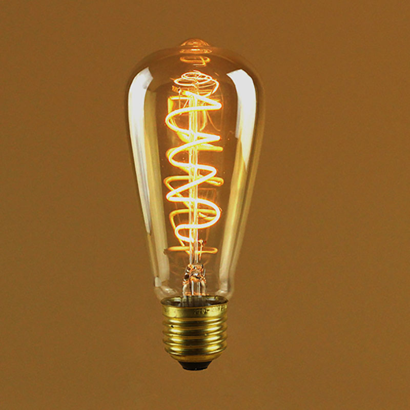 Vintage led. St64 Bulb. Volpe led st64. Лампа накаливания Винтаж цилиндр холодный белый. Edison Electric Light Company logo.