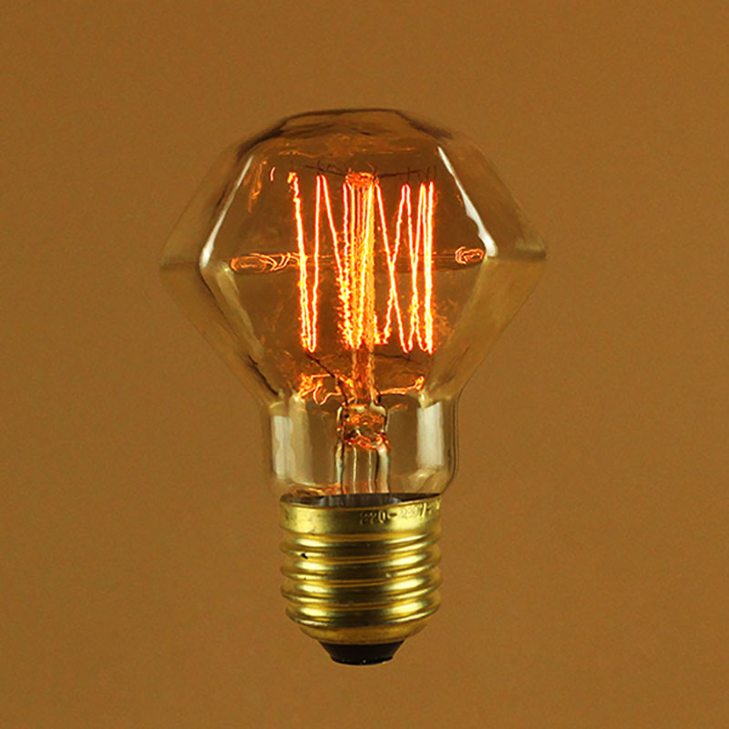 64ZS Diamond Pattern Edison Vintage Bulb