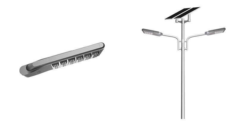 SM-06 Double Arm Solar Street Light