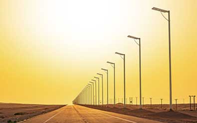SM-10 All In One Solar Street Light Applications