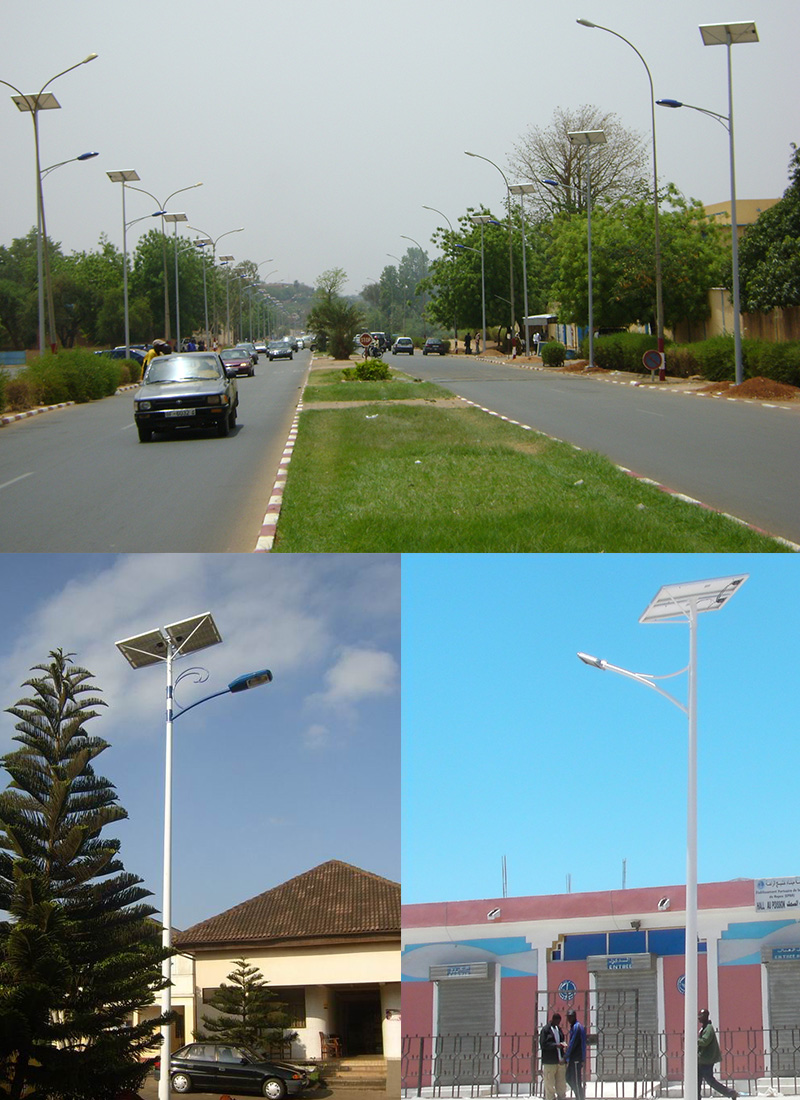 Single Arm Solar Street Light Project