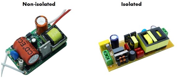 isolated and non-isolated driver