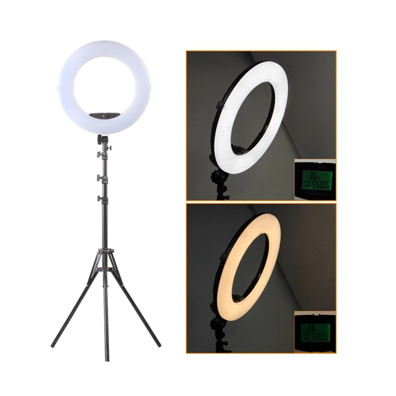 seming best selfir ring light with mirror tripod