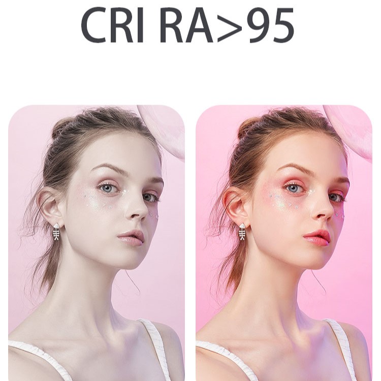 seming high cri ra>95 beauty light