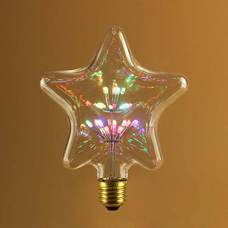 S125 Star Shape LED Fireworks Bulb