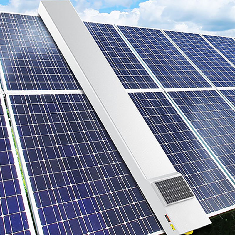 Photovoltaic Intelligent Solar Panel Cleaning Robot